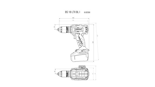 Винтоверт акум. 18V 120Nm METABO BS 18 LTX BL Solo image