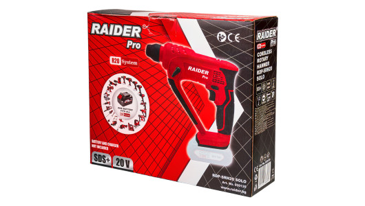 R20 Перфоратор акум. Li-ion SDS-plus Solo RAIDER PRO RDP-SRH20 image