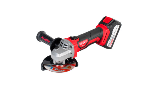 R20 Cordless Angle Grinder &Oslash;125mm 4Ah 2discs Case RDP-SPAG20 image