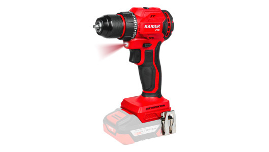 R20 Brushless Drill 2speed 10mm 50Nm 2x2Ah Case RDP-PBD20 image