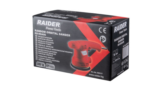 Ексцентършлайф 380W &oslash;125mm RAIDER RD-RSA06 image