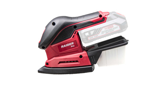 R20 Cordless Multi-Sander 150x150x100mm Solo RDP-SMSA20 image