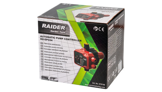 Пресостат 2.2kW 1" Digital 1-6bar Max. 15bar RAIDER RD-EPC04 image