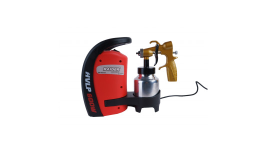 Пистолет за боя 600W &oslash;1.8mm 1L компр.мет.пистолет RAIDER RD-SGC04 image
