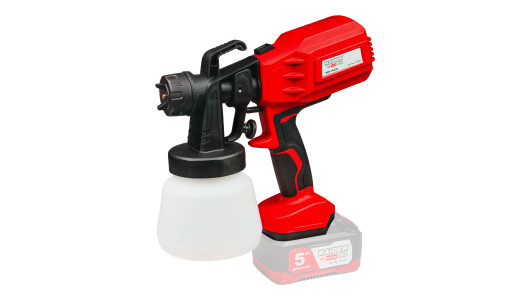 R20 Cordless Spray Gun &Oslash;1,5 2,0 2,5mm 0,8L Solo RDP-YSG20 image