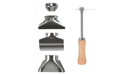 Пистолет за горещ въздух 2000W 3степ. + аксесоари RAIDER PRO RDP-HG21 image