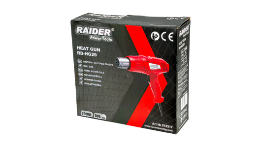 Pistol aer cald 2000W 2 trepte RD-HG29 image