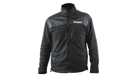 Black fleece jacket 2XL RD image