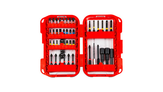 Screwdriver Bits & Drill Bits S2 HEX 1/4" 42 pcs. Set RAIDER image