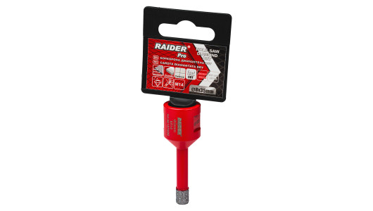 Holesaw Diamond Dry M14 ø8mm image