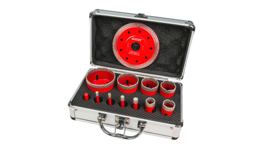 Set 12 freze diamantate pentru frezare uscata M14 &Oslash;6-68mm image