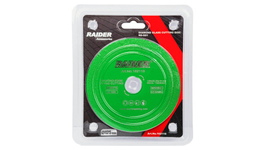 Diamond Glass Cutting Disc 125x22,23x15mm RD-G01 image
