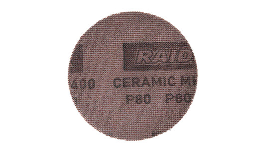 Set 10 buc disc plasa ceramica cu vlecro &Oslash;125mm P80 image