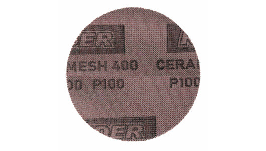 Set 10 buc disc plasa ceramica cu vlecro &Oslash;125mm P100 image