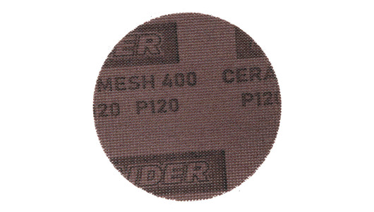 Set 10 buc disc plasa ceramica cu vlecro &Oslash;125mm P120 image