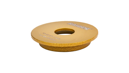 Diamond Grinding Wheel 75&times;20&times;10mm Demi-Bullnose Edge image