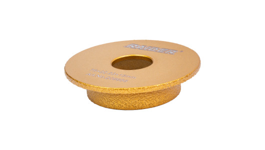 Diamond Grinding Wheel 75&times;20&times;15mm Demi-Bullnose Edge image