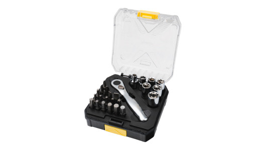 Set mini-cheie cu clicket cu 26 biti si tubulare 1/4"TMP image