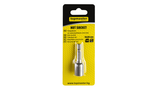Накрайник за самопробивни винтове 10x48мм Topmaster Professional image