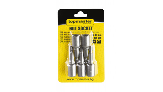 Nut setter socets  8x48mm 5 pcs set TMP image