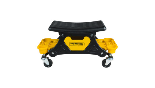 Rolling Workshop Seat With Tool Trays TMP image