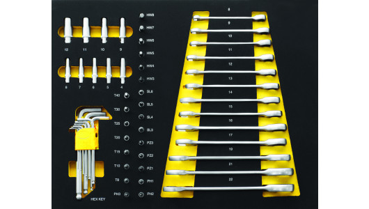 Количка за инструменти 7 чекмеджета с 182 инструмента Topmaster Professional image