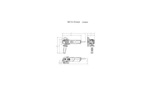WEV 10-125 Quick * Angle grinder image