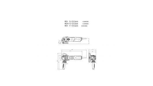 WE 17-125 Quick * Angle grinder image
