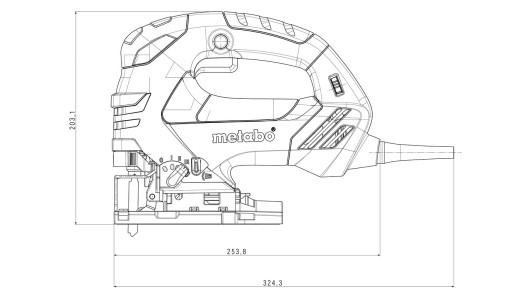 STEB 140 Industrial jig saw image