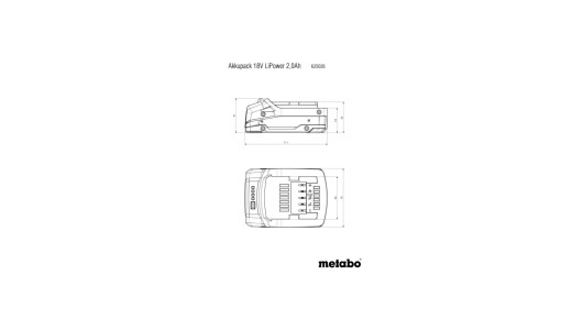 Акум. батерия 18.0V 2.0Ah Li-Power image