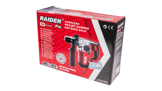 R20 Перфоратор безч. SDS+ 2.2J 4 функции AV Solo RAIDER PRO RDP-RH20 image