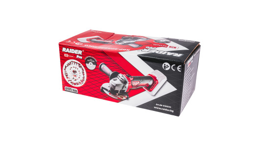 R20 Ъглошлайф Ø125mm Solo RAIDER PRO RDP-SPAG20 image