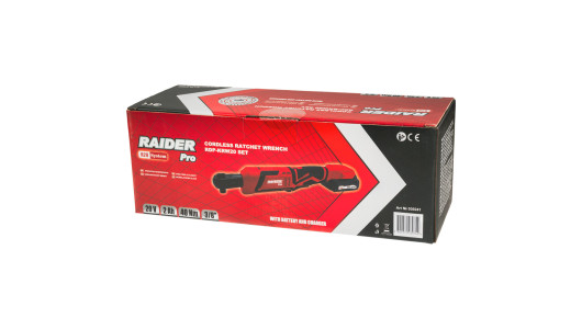 R20 Тресчотка 3/8" 40Nm LED 2Ah RAIDER PRO RDP-KRW20 image