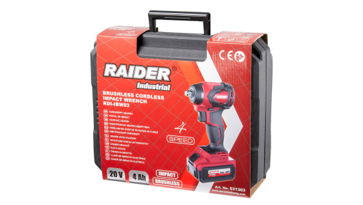 Cheie impact 20V 1x4Ah 280Nm 1/2", 3/8" RDI-IBW03 SET image