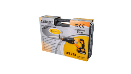 Cordless Reciprocating Saw 18V2Ah BMC BK-CRS34 Set image