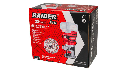 R20 Cordless Router 8mm 12000-30000min-1 RDP-CER20 image