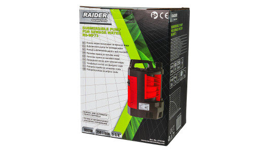 Pompă submersibilă 900W 250L/min 8m 30mm senzor ulei RD-WP73 image