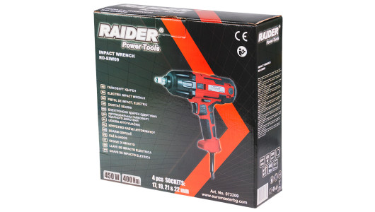 Гайковерт ударен 1/2" 450W 400Nm RAIDER RD-EIW09 image