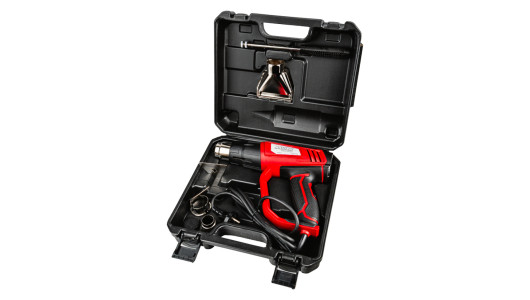 Heat Gun 2000W 2 stages t&deg; adj. 5 accessories case RD-HG31 image
