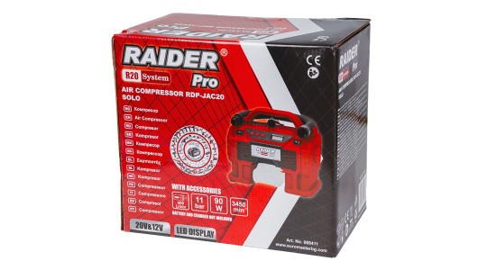 R20 Компресор & 12V 11bar LED дисплей аксесо. Solo RAIDER PRO RDP-JAC20 image