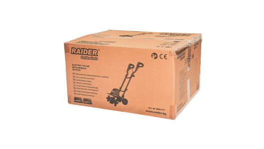 Мотофреза електрическа 1600W 460mm с колела RD-ET04 image