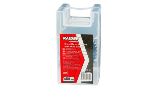 Sheet Metal Holesaw &Oslash;60mm with Pilot HSS Drill Bit image
