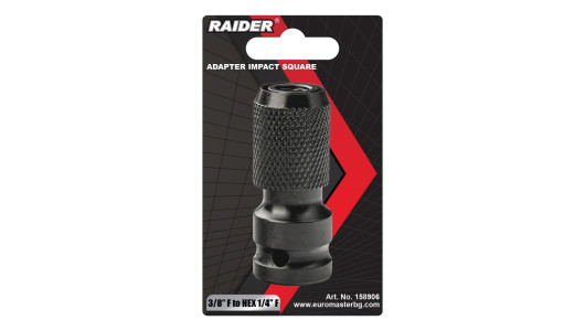 Адаптер ударен квадрат 3/8"F на HEX 1/4"F RD image