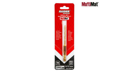 Burghiu multi-material 4 placi &Oslash;3.0 mm 1/4" HEX image