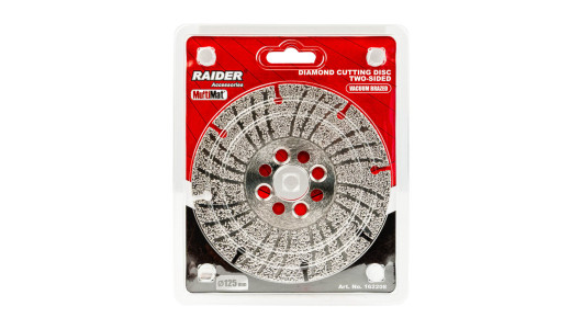 Diamond Disc MultiMat two-sided 125x22.2x33mm Grit 40 RDP image
