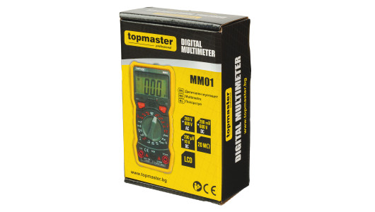 Дигитален мултицет MM01 Topmaster Professional image