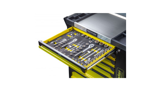 Количка за инструменти 7 чекмеджета 182 части Topmaster Professional image