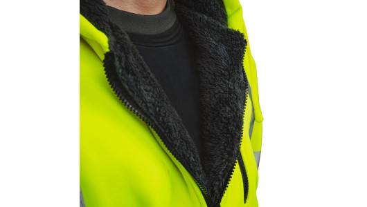 Jachetă reflectorizantă din fleece căptușită M TMP image