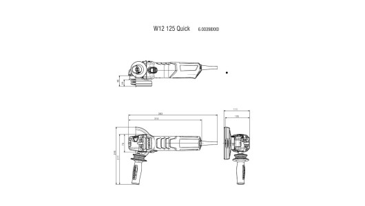 W 12-125 Quick* Angle grinder image