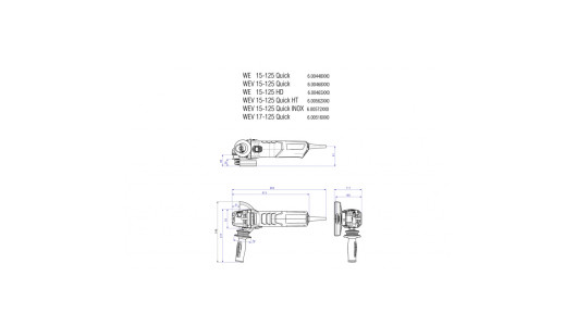 WE 15-125 Quick * Angle grinder image